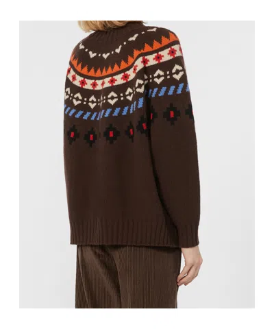 Weekend Max Mara Weekend Maxmara Hardy Jumper Chocolate In Brown