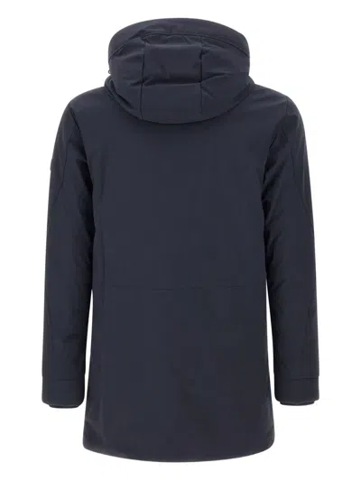 拉链连帽派克大衣