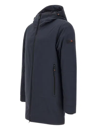 拉链连帽派克大衣