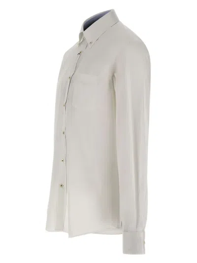 Paul & Shark Button-down Shirt In White