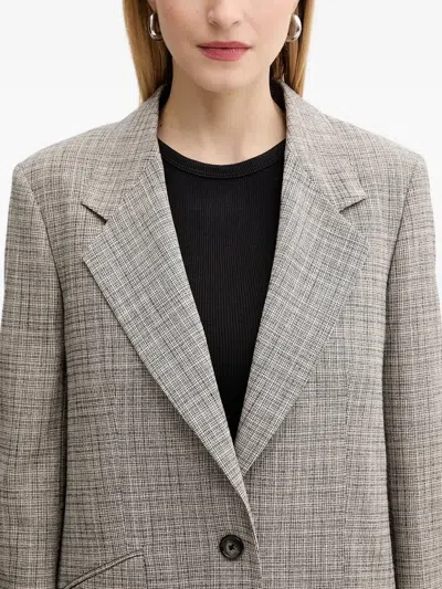 Ps By Paul Smith Single-breasted Blazer In Gray