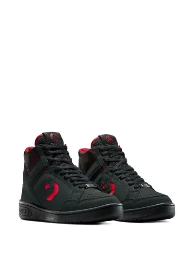 Converse Cloud-print Star Sneakers In Multi