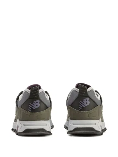 New Balance X-racer "camo Green/nightshade Purple" Sneakers In Green