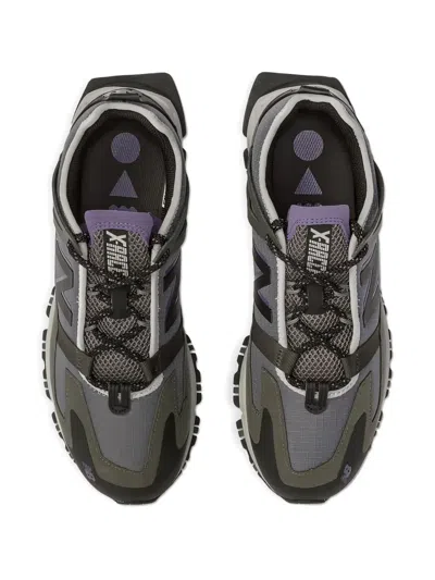 New Balance X-racer "camo Green/nightshade Purple" Sneakers In Green