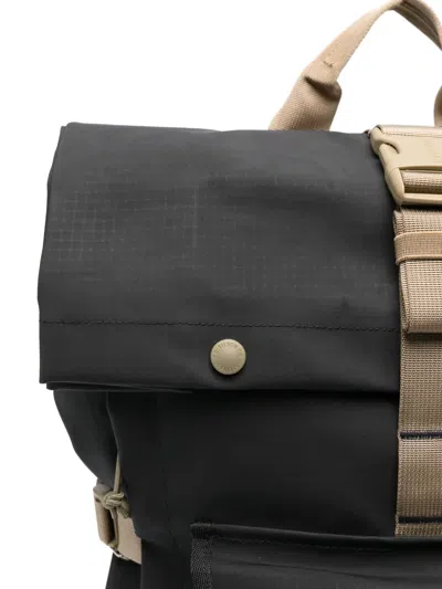Filson Scout Roll-top Buckle Backpack In Black
