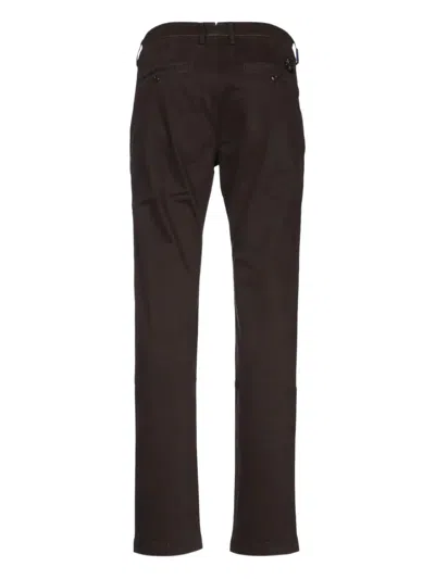 Jacob Cohen Button-fastening Trousers In Brown
