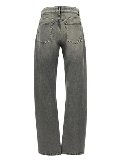 3x1 Five-pocket Cotton Jeans In Gray