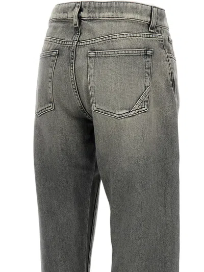 3x1 Five-pocket Cotton Jeans In Gray