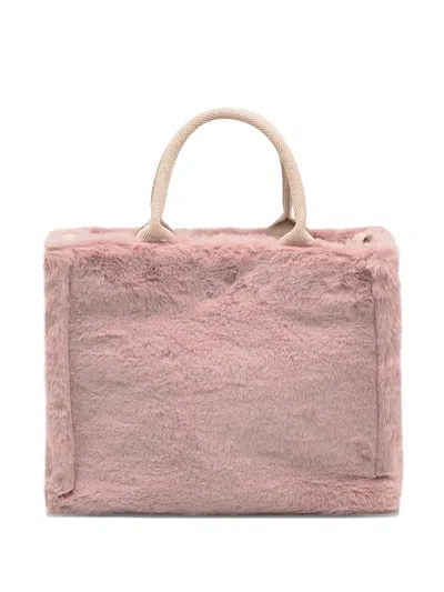 Marni Small Rectangular Tote Bag Handles In Pink