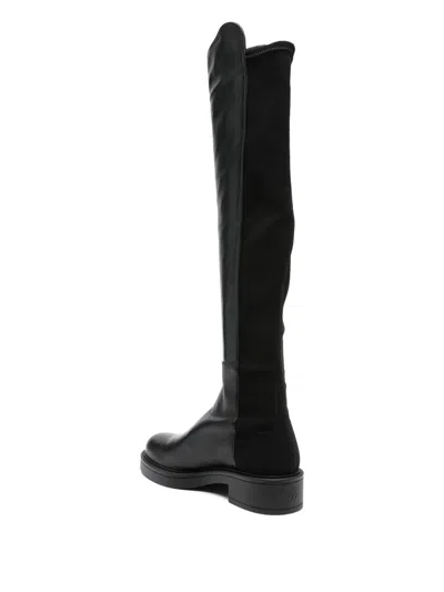 Stuart Weitzman 40mm Leather Panelled Knee-high Boots In Multi