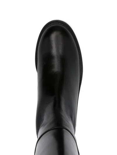 Stuart Weitzman 40mm Leather Panelled Knee-high Boots In Multi