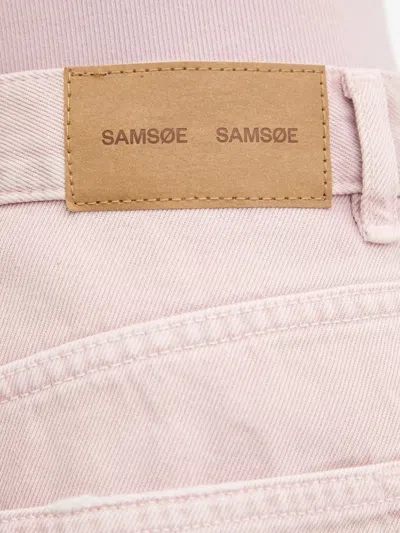 Samsoe & Samsoe Cotton Shorts In Pink