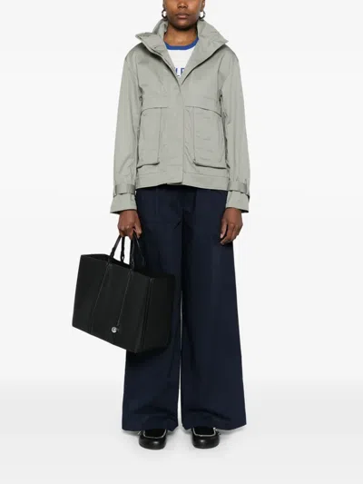 Patrizia Pepe Cotton Trousers In Blue