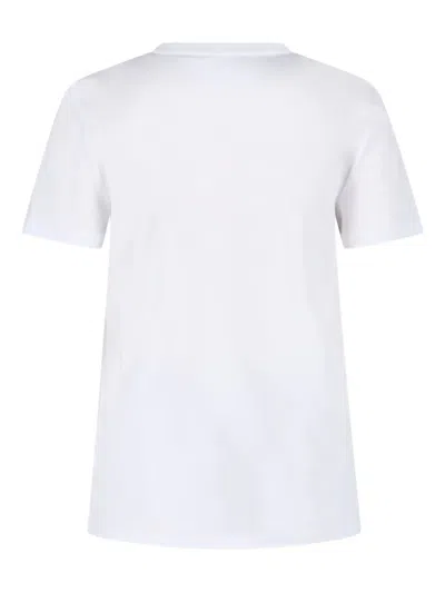 Max Mara Logo T-shirt In White