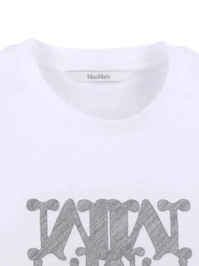 Max Mara Logo T-shirt In White