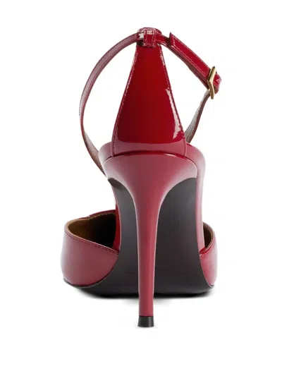 Giuseppe Zanotti Patent Leather Pointed-toe Pumps In Red