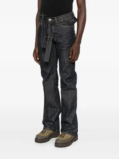 Dsquared2 Dsquared Blue Denim Dsquared X Magliano Butch Jeans In Blue