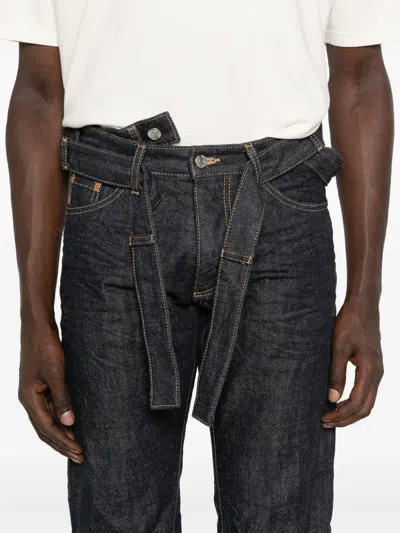 Dsquared2 Dsquared Blue Denim Dsquared X Magliano Butch Jeans In Blue