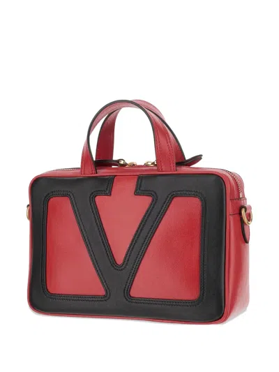 Valentino Women Red Viva Superstar Handbag, Onesize Luxury Totes For Women Darveys In Red