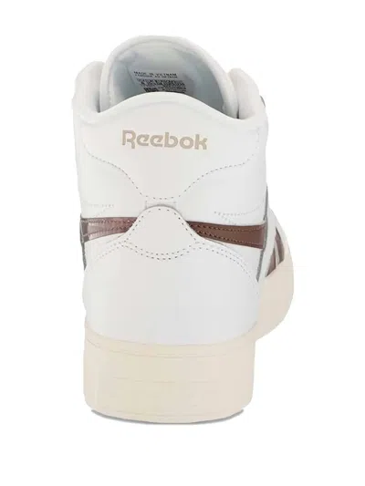 Reebok Off-white & Burgundy Club C Double Revenge Sneakers