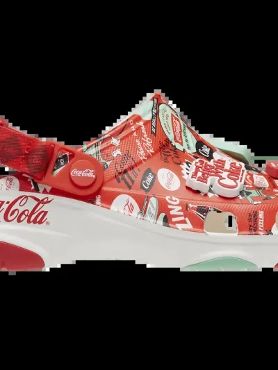 Crocs X Coca-cola All-terrain Clogs In Red