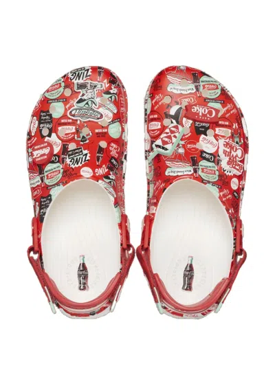 Crocs X Coca-cola All-terrain Clogs In Red