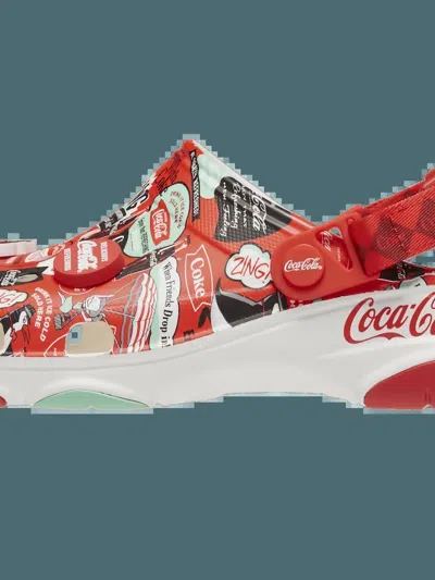 Crocs X Coca-cola All-terrain Clogs In Red