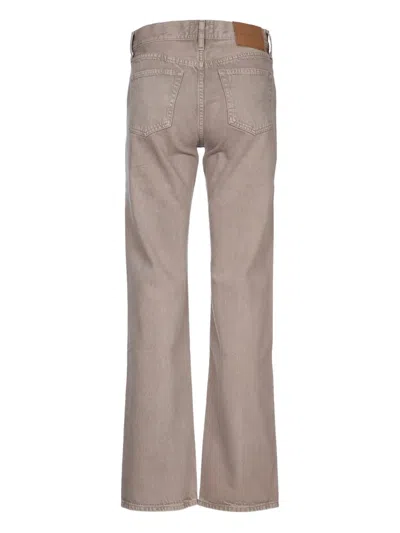 Jacob Cohen Denim Trousers Belt Loops In Gray