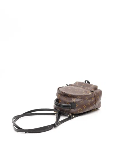 Pre-owned Louis Vuitton Monogram Mini Palm Springs Backpack