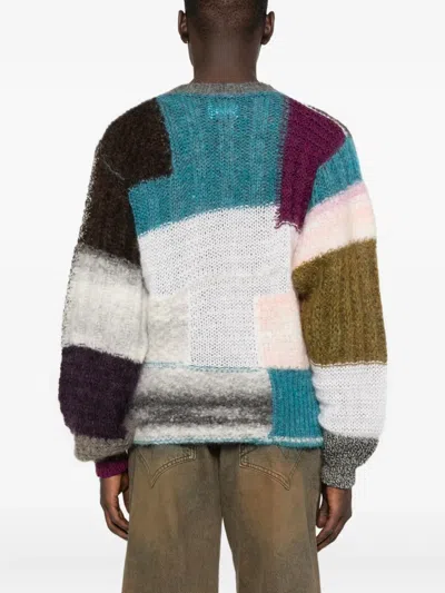 Magliano Ribbed Crewneck Sweater In Multi