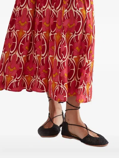 系带芭蕾平底鞋