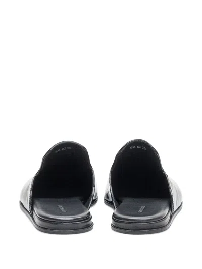 Givenchy Black Slip On Mules In Black
