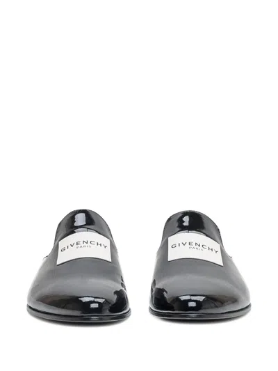 Givenchy Black Slip On Mules In Black