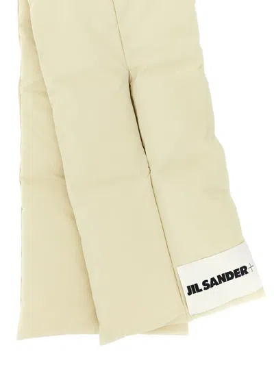 Jil Sander Down Scarf 01 Scarves And Foulards Beige In Neutral