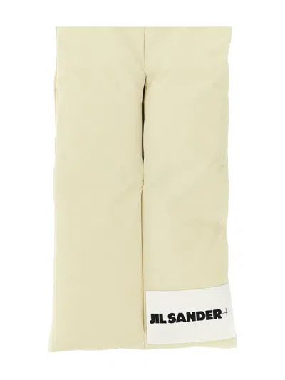 Jil Sander Down Scarf 01 Scarves And Foulards Beige In Neutral