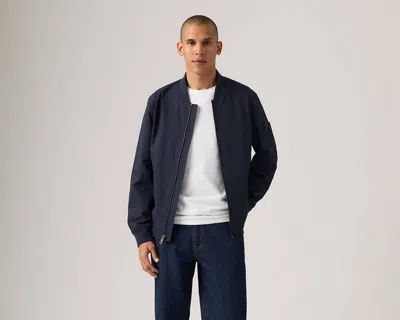 Levi's Flight Jacket In Blue