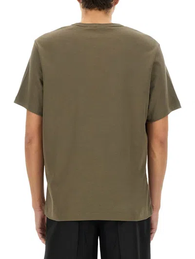 Helmut Lang T-shirt With Logo In Green