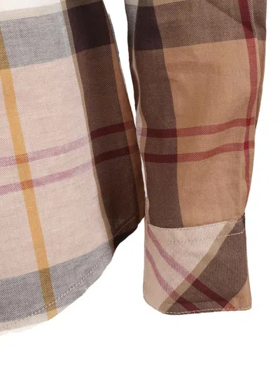 Barbour Bredon Check Button-up Shirt In Brown
