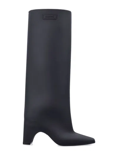 Coperni Bridge Boots In Rubber In Black