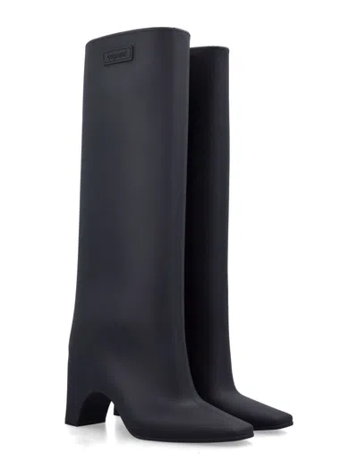 Coperni Bridge Boots In Rubber In Black