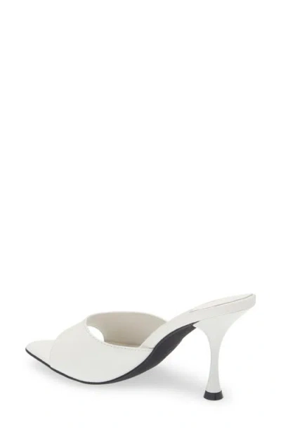 Jeffrey Campbell Agent Slide Sandal In White