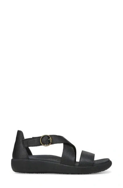 Vionic Harmony Rx Leather Strappy In Black