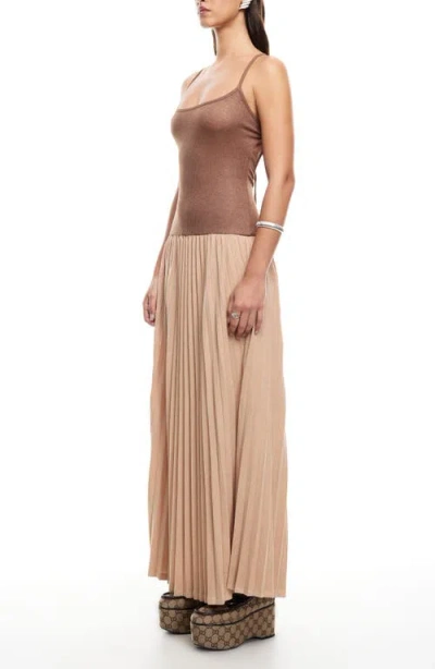 Lioness Renaissance Maxi Dress Chocolate In Brown