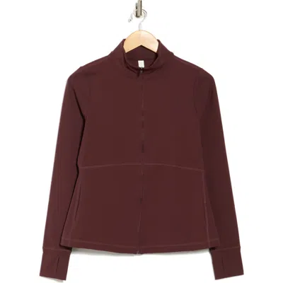 Z By Zella Perform Jacket In Burgundy