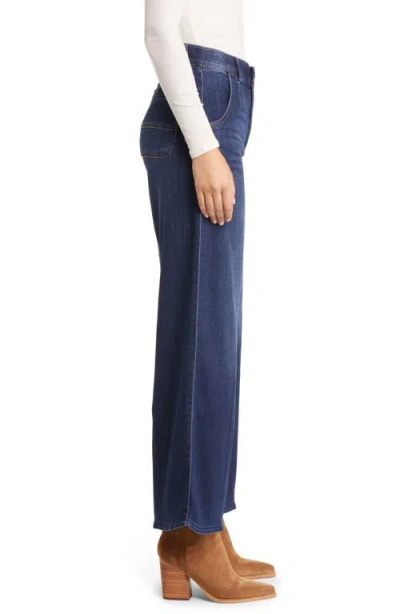 Wit & Wisdom 'ab'solution Skyrise Wide Leg Jeans In Blue