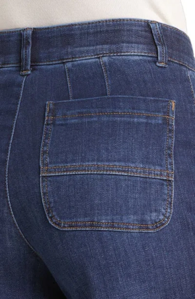 Wit & Wisdom 'ab'solution Skyrise Wide Leg Jeans In Blue