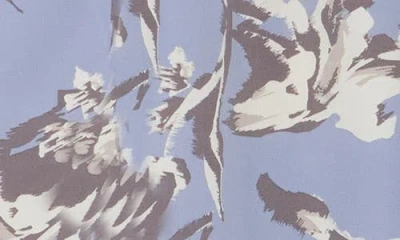 Nordstrom Rack Gathered Crewneck Short Sleeve Top In Multi