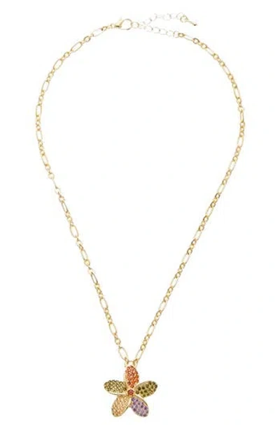 Juvell 18k Cz Necklace In Gold
