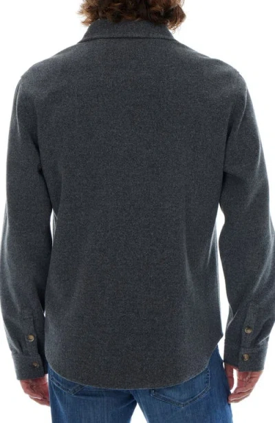 Px Herringbone Work Shirt In Gray