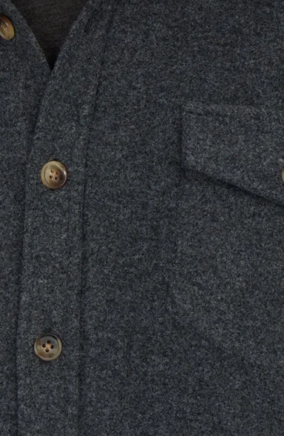 Px Herringbone Work Shirt In Gray
